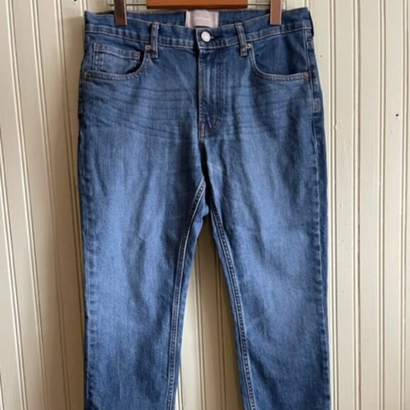 Everlane medium wash high waisted skinny jeans - Picture 2 of 5